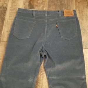 Levis Orange Tab Corduroy Vintage Pants 42x32 Unfinished Inseam See Pictures